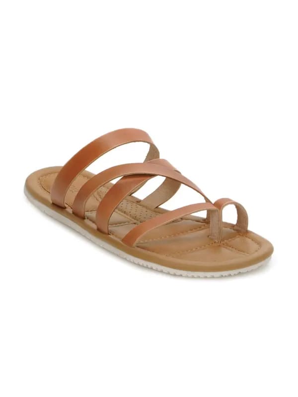 Arrow Men Camel Brown Sandals