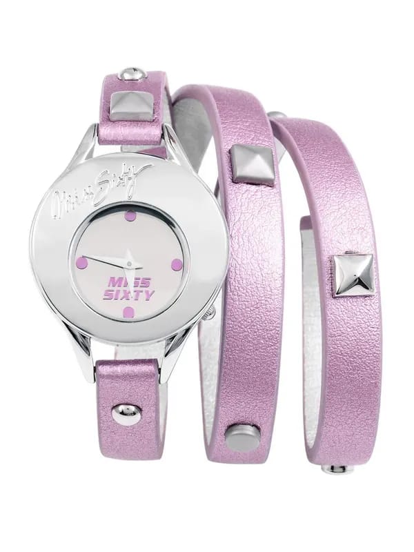Miss Sixty Silver Dial Watch