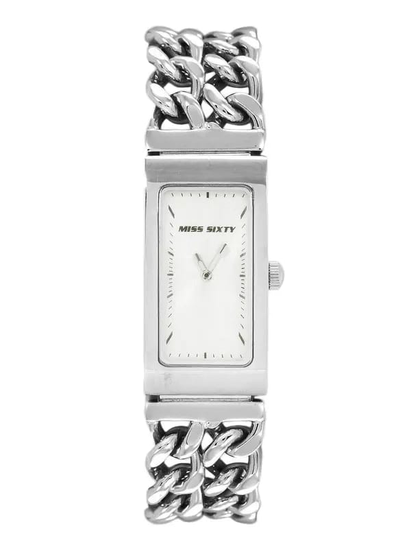 Miss Sixty Silver Dial Watch