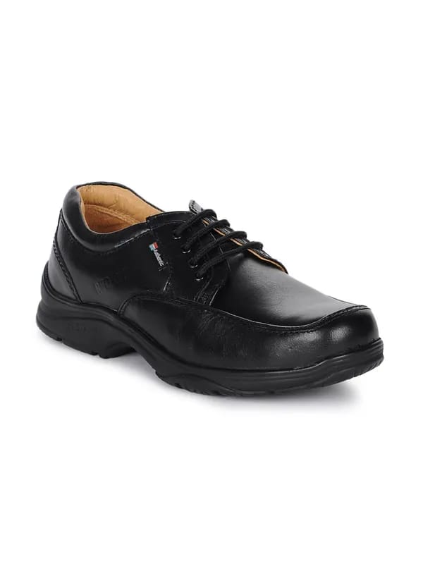 Red Chief Men Black Formal Shoes