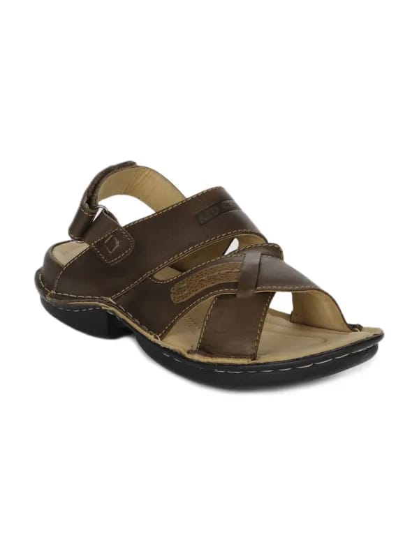 Red Chief Men Brown Sandals