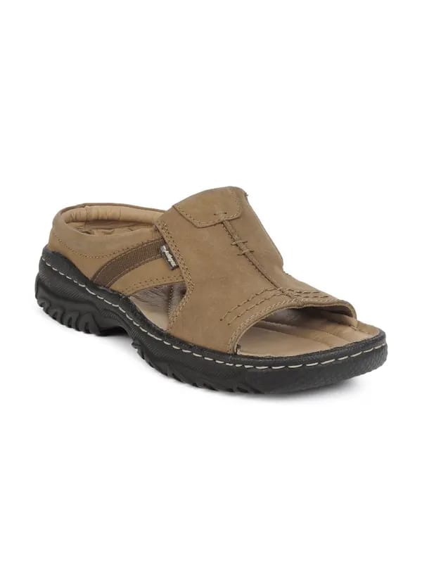 Red Chief Men Khaki Sandals