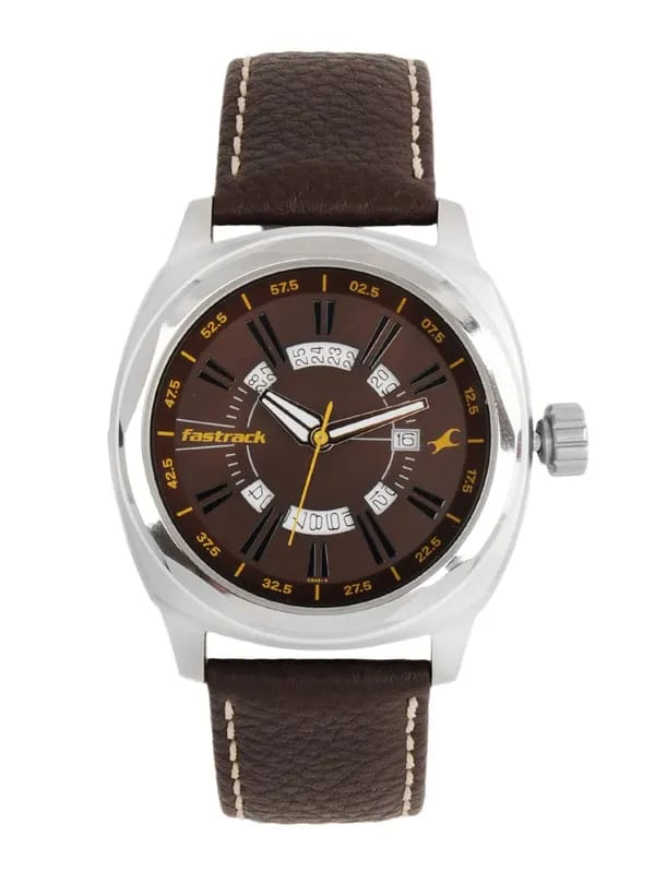 Fastrack Men Brown Dial Watch