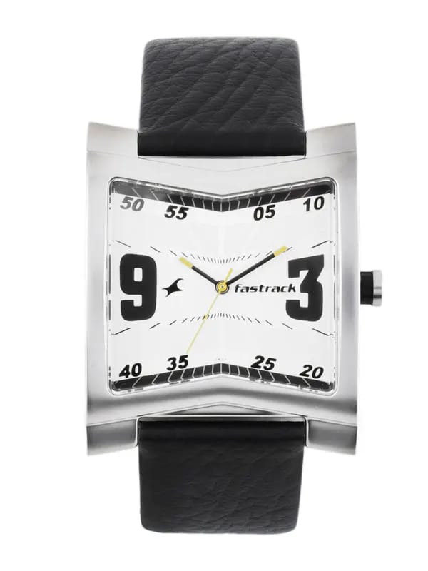 Fastrack Men Steel Dial Watch