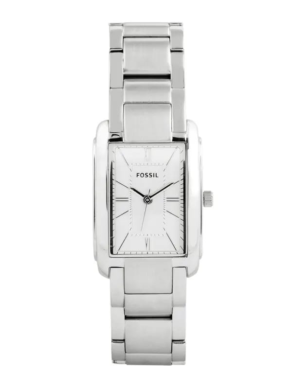 FOSSIL Women White Dial Watch ES2983