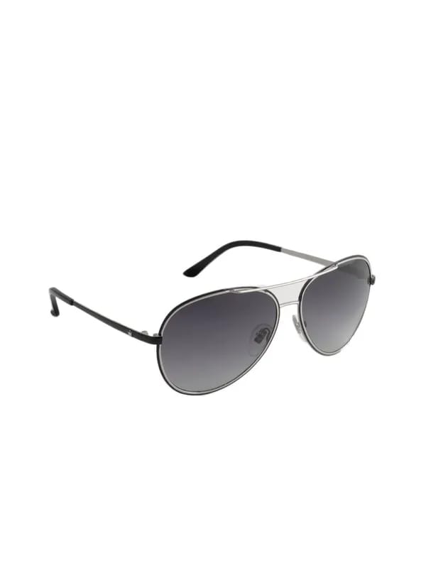 Louis Philippe Men Black Sunglasses