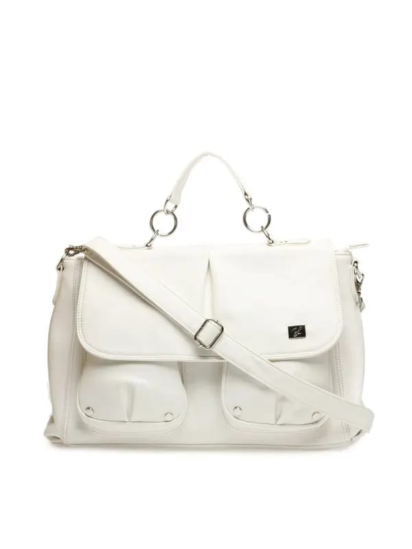 Nyk Women White Handbag