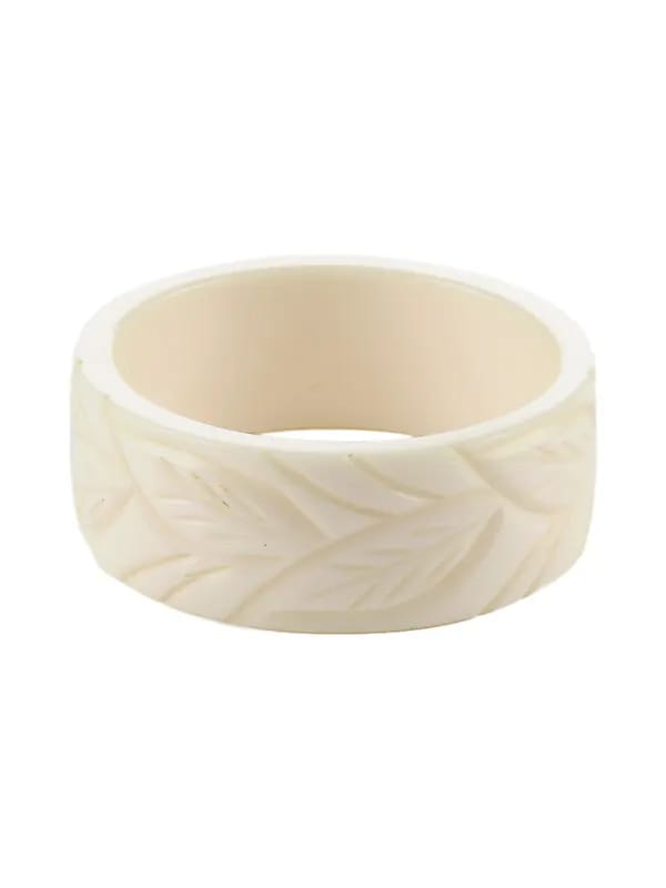ToniQ Women White Bangle