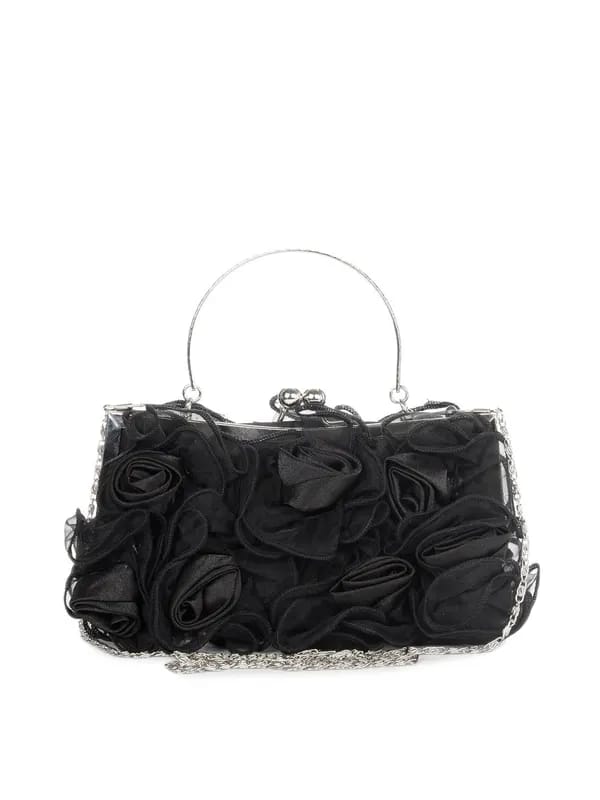 Mod'acc Women Black Clutch