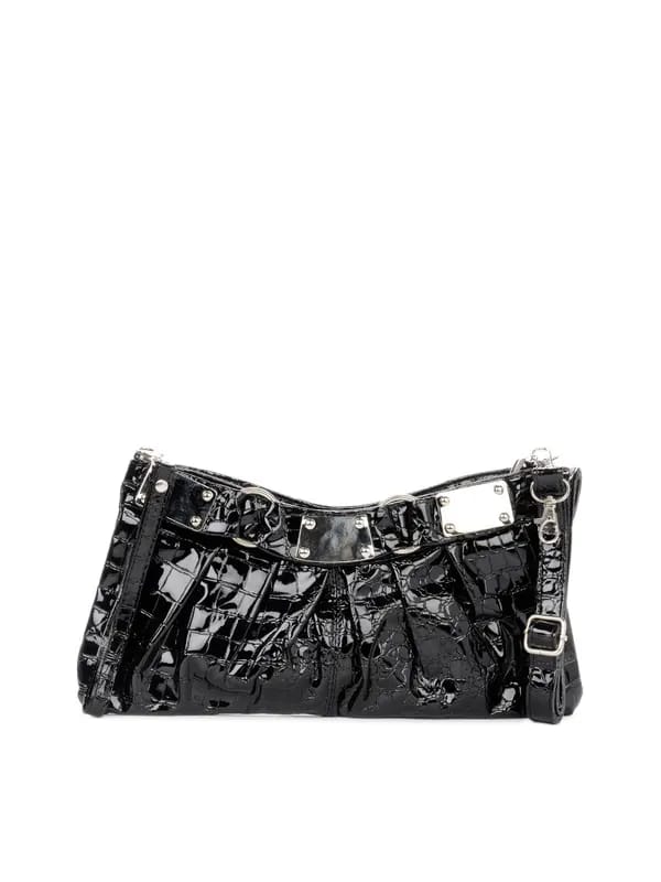 Mod'acc Women Black Clutch