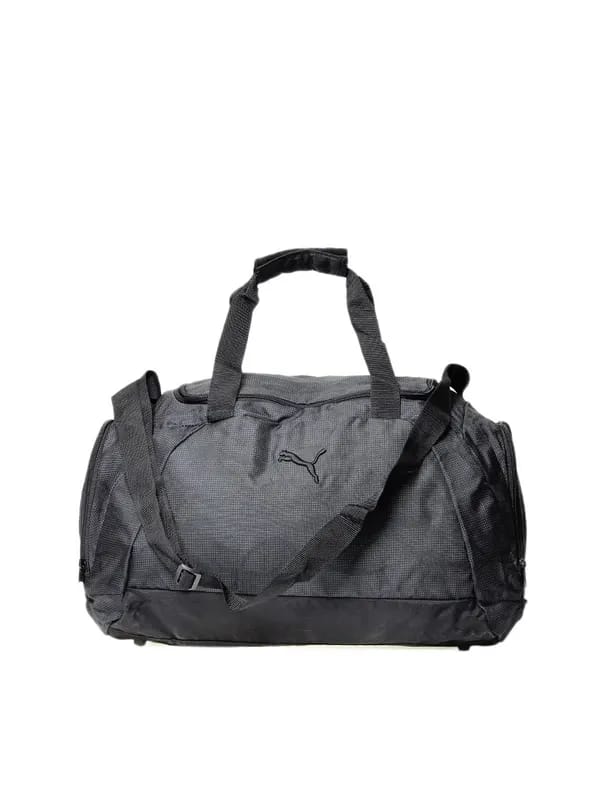 Puma Unisex Black Duffle Bag