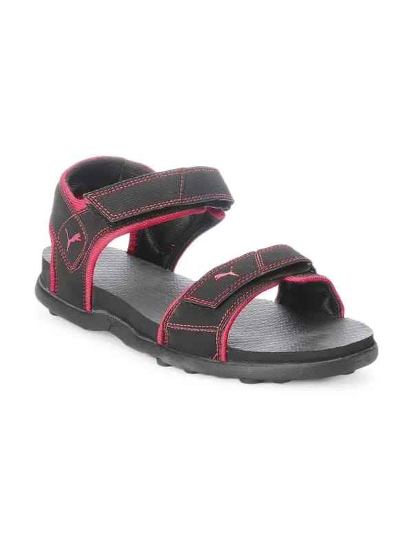 Puma Unisex Black Sandals