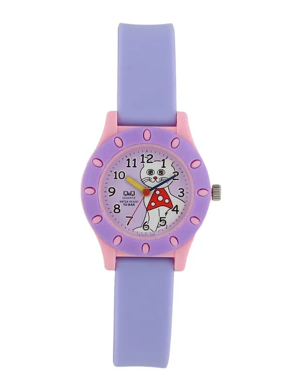 Q&Q Kids Unisex Purple Dial Watch