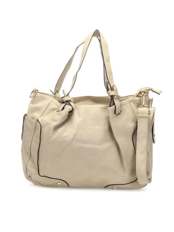 Kiara Women Beige Handbag