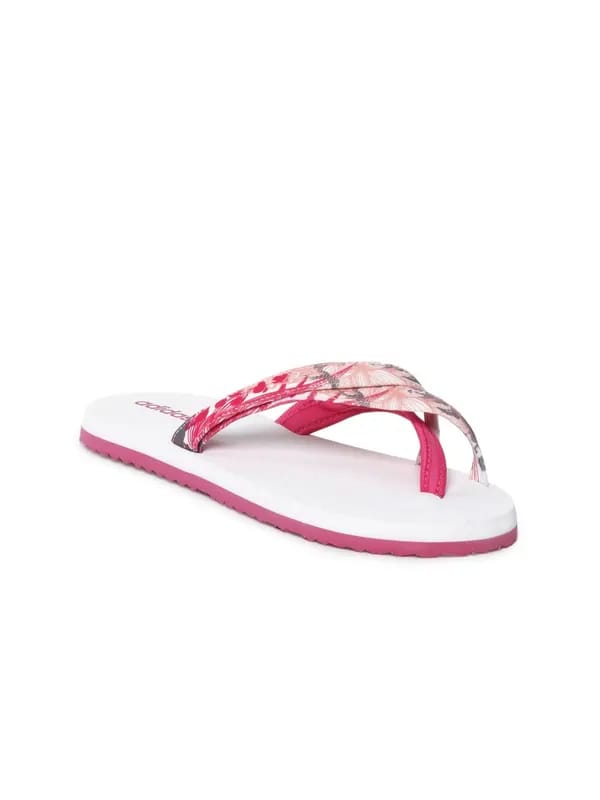 ADIDAS Women White Flip Flops