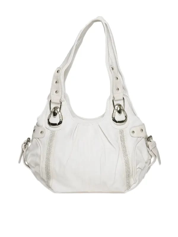 Kiara Women White Handbag