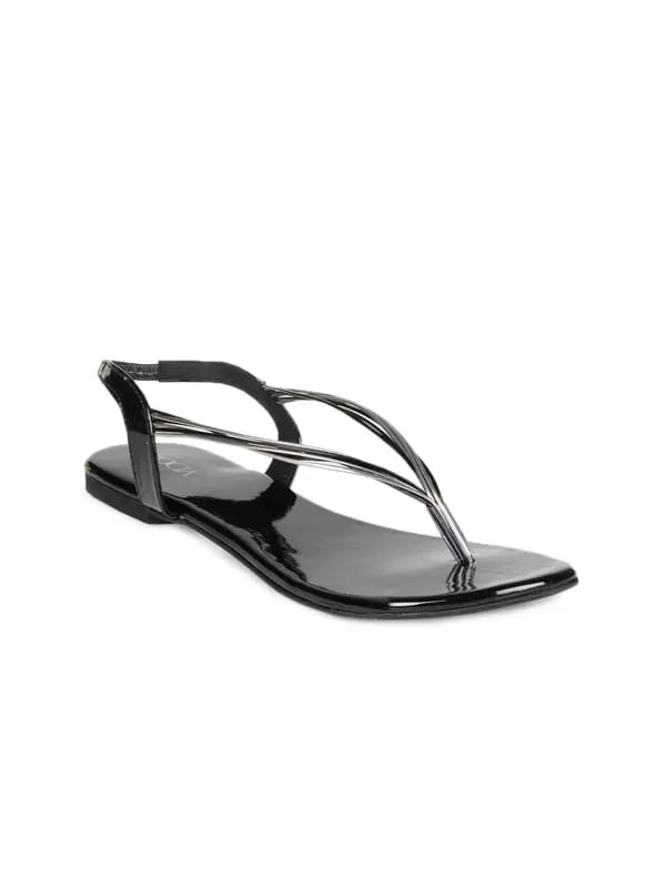 Rocia Women Black Flats