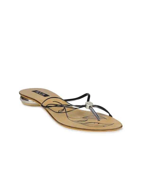 Rocia Women Black Flats