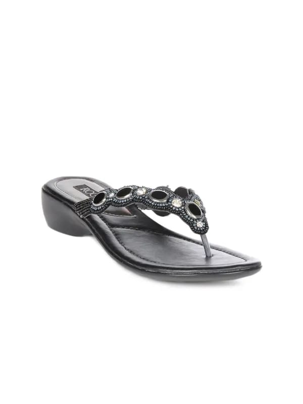 Rocia Women Black Flats