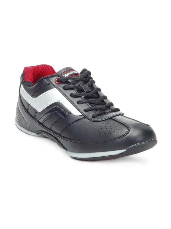 F Sports Men Black Cyber Sports Shoes