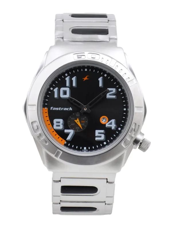 Fastrack Men Black Dial Watch