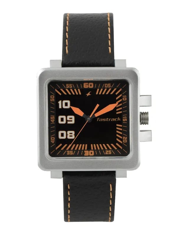 Fastrack Men Black Dial Watch
