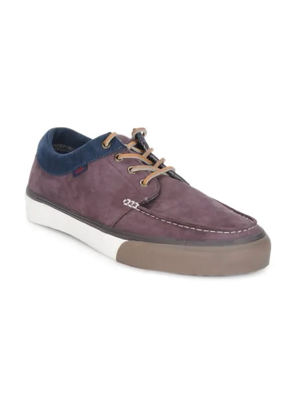 Vans Men Burgundy Shoes