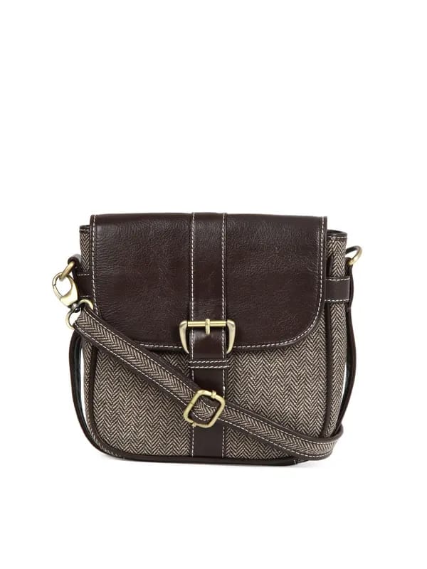 Ivory Tag Women Brown Sling Bag