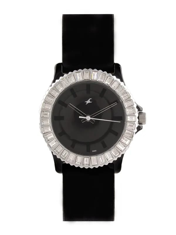 Fastrack Women Black Watch N9827PP02