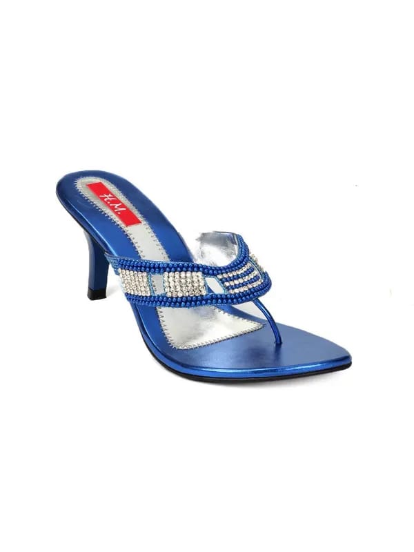 HM Women Blue Heels