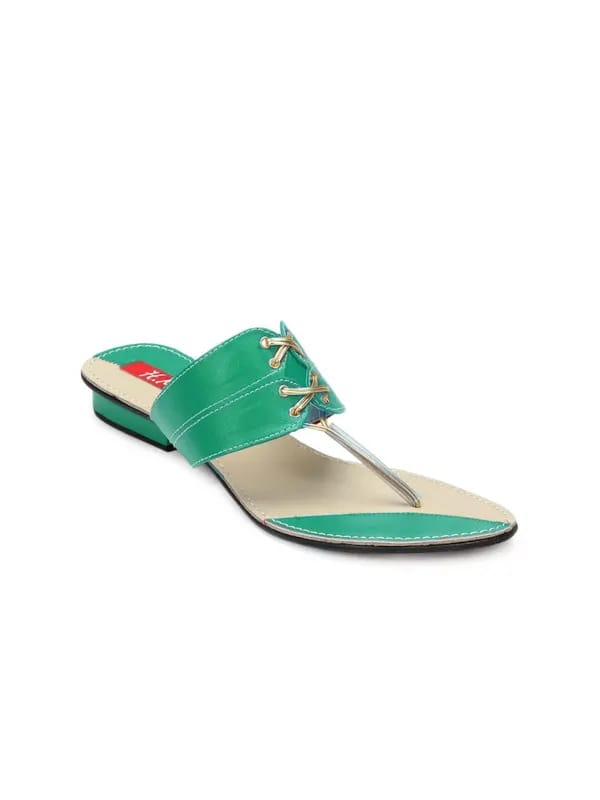 HM Women Green Flats