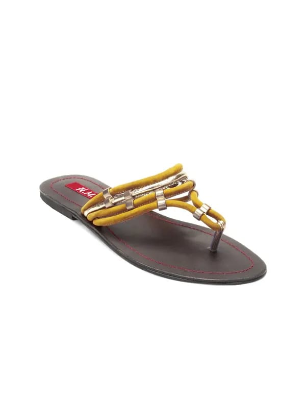 HM Women Yellow Flats