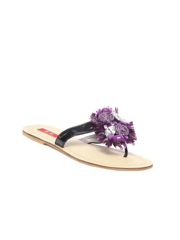 HM Women Purple Flats
