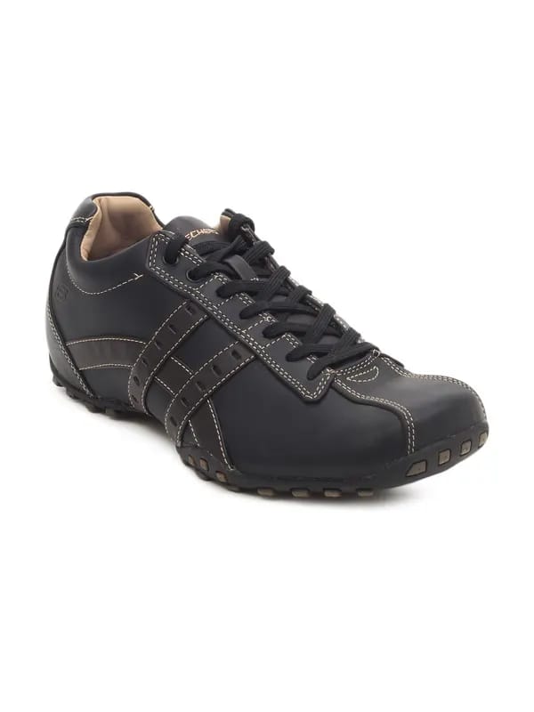 Skechers Men Black Casual Shoes