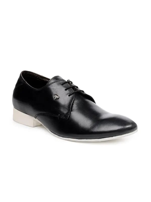 Provogue Men Black Formal Shoes
