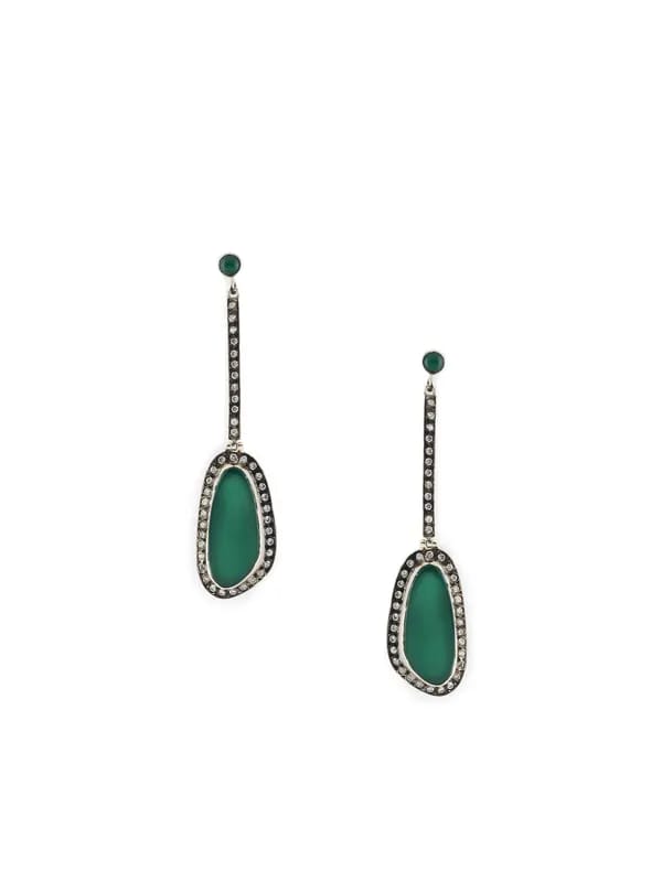 Rreverie Green Earrings