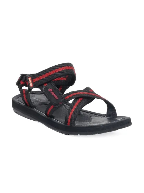 Lotto Men Black Sandals