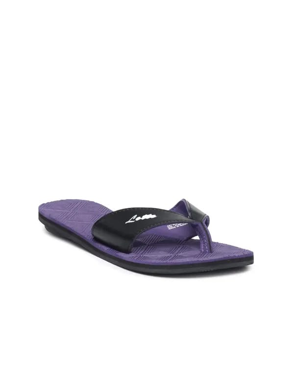 Lotto Women Purple Flip Flops