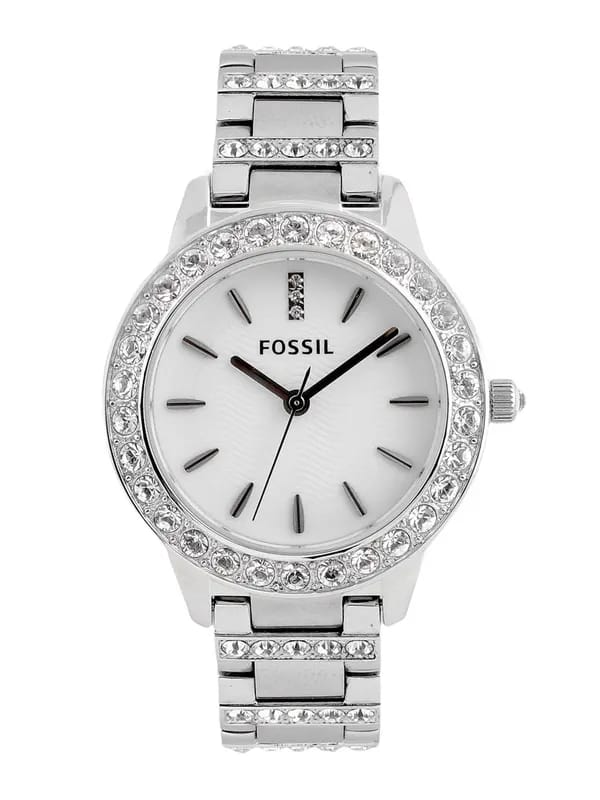 Fossil Women White Dial Watch