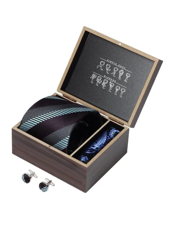 Hakashi Men Combo pack Tie+Cufflink+Pocket square