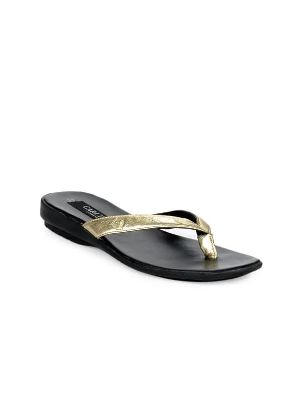 Carlton London Women Gold Toned Flats