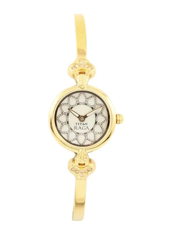 Titan Women Mother of pearl Watch