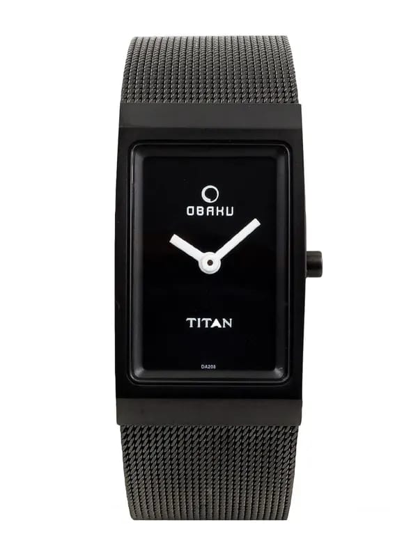 Titan Women Black Watch