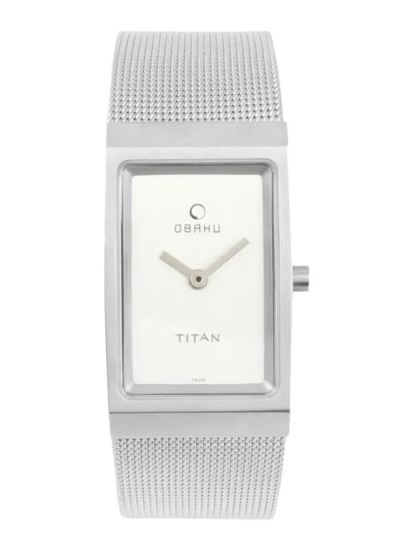 Titan Women Silver Watch