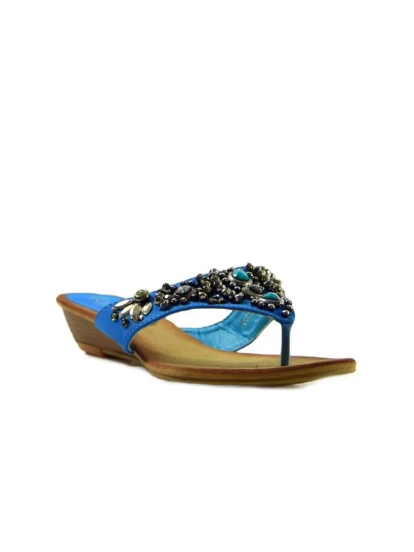 Catwalk Blue Wedges