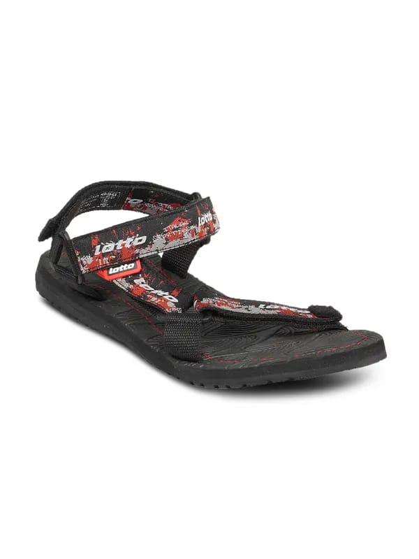 Lotto Men Rebel Black Floater