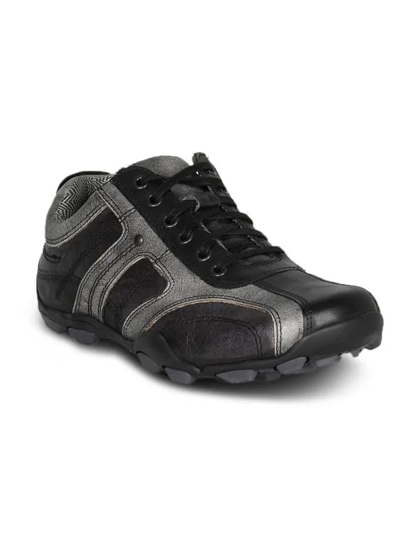 Red Tape Men's Casual Black Grey Shoe