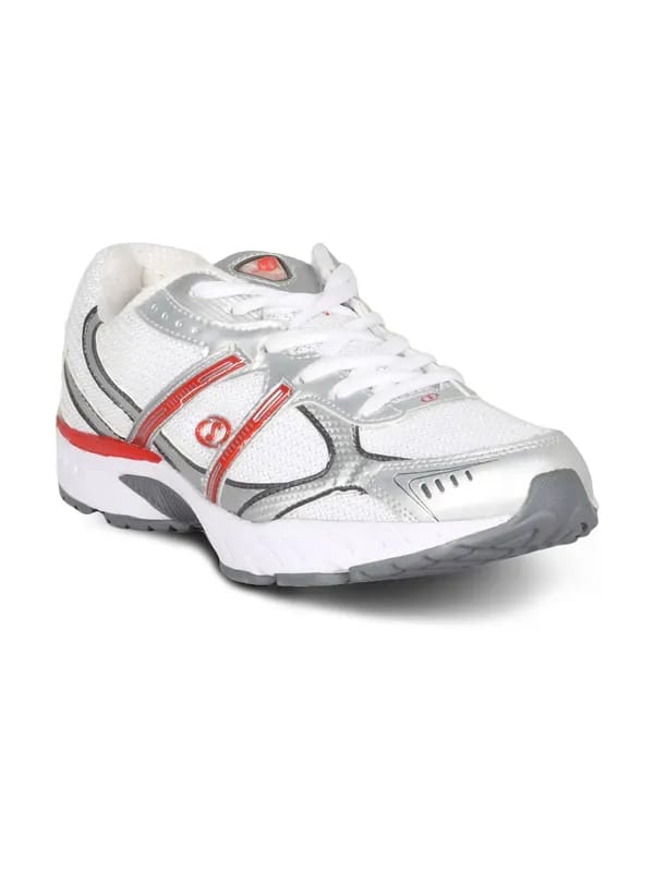 Spalding Men's Running White Red Shoe