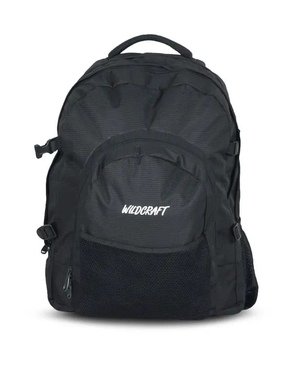 Wildcraft Unisex Black Backpack
