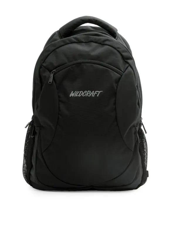 Wildcraft Unisex Black Backpack
